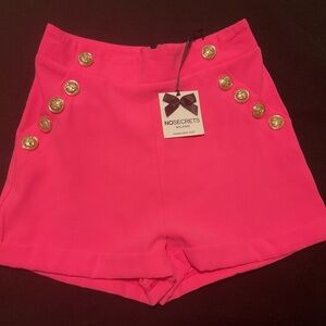No Secrets Hot Pink Shorts from Milan